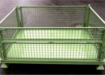 Gitterbox stapelbar und faltbar T5 2075 Daimler AG