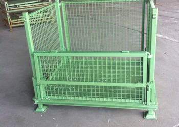 Gitterbox stapelbar und faltbar T5 2032 Daimler AG