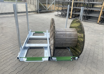 Metallpalette für Kabelrollen/trommeln, stahl palette, rungengestell