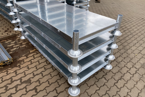 Mobilrack - Manurack Metallregal