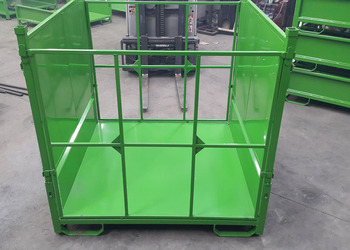 Ladungsträger für Trennwände, Metallbehälter, Sonderausführung, Metalllagerbehälter