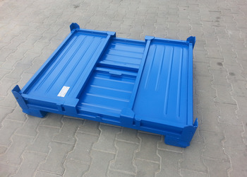 Metallbehälter flatbar typ V